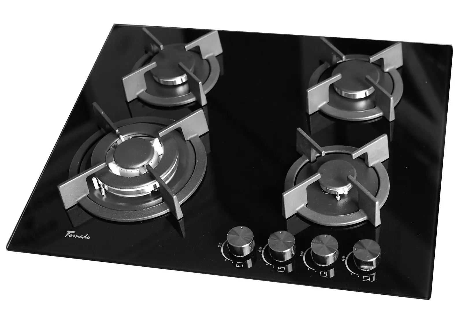 Aragaz incorporabil Tornado HG15F HM BL (Black)