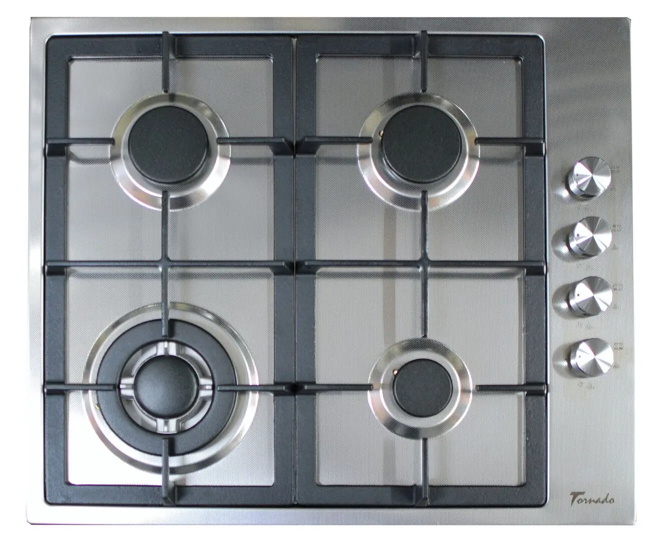 Aragaz incorporabil Tornado TR-4026 HM IX Textured (Inox)