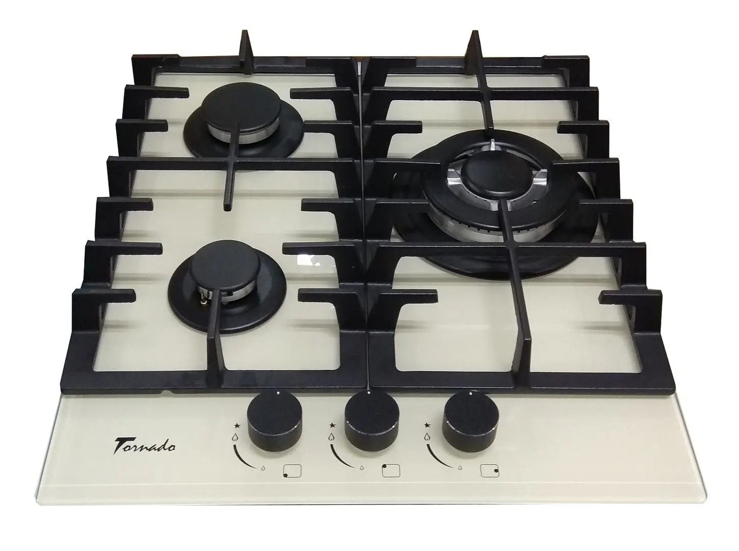 Встраиваемая газовая варочная панель Tornado TR-453 HM (Ivory)