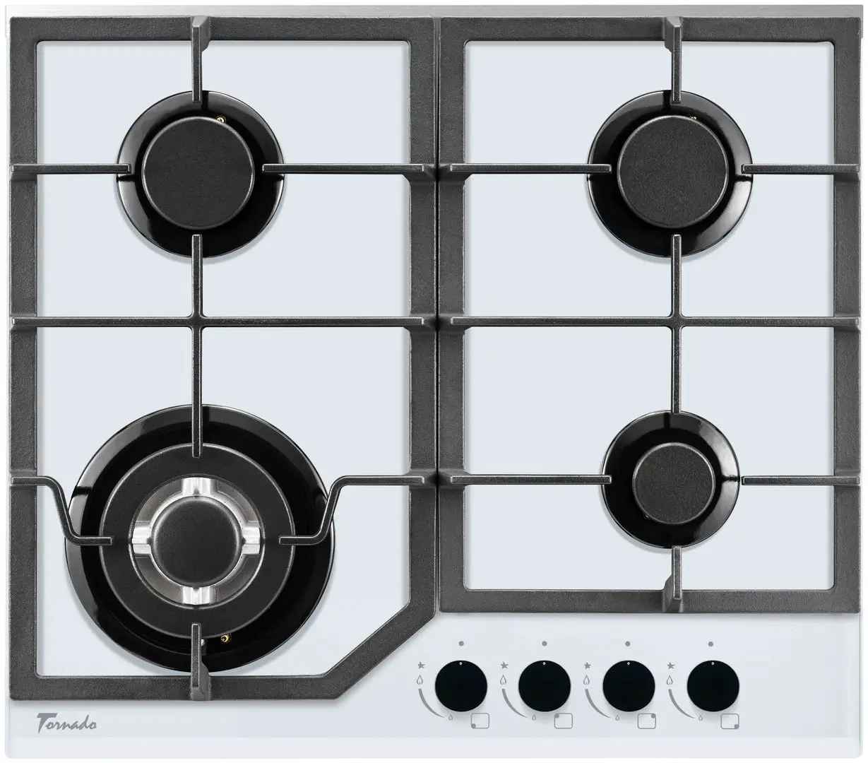 Aragaz incorporabil Tornado TR4033 SBF HM WH (White)