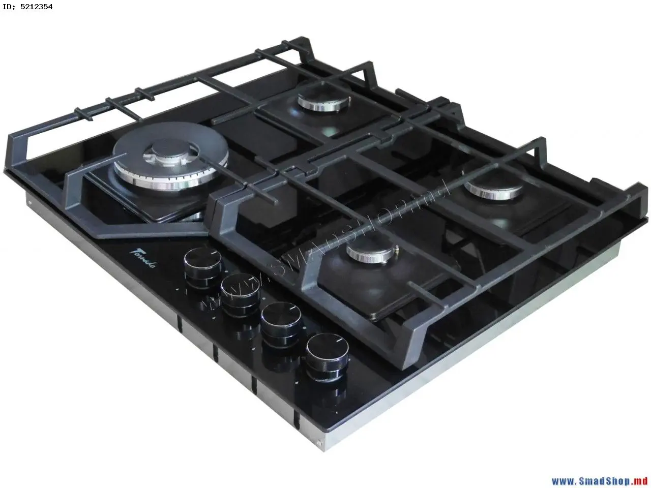 Aragaz incorporabil Tornado TRCB-1460 BL GL (Black)