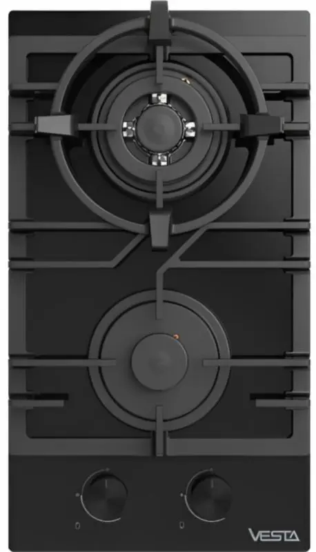 Aragaz incorporabil Vesta BH3060ICG/BL (Black)