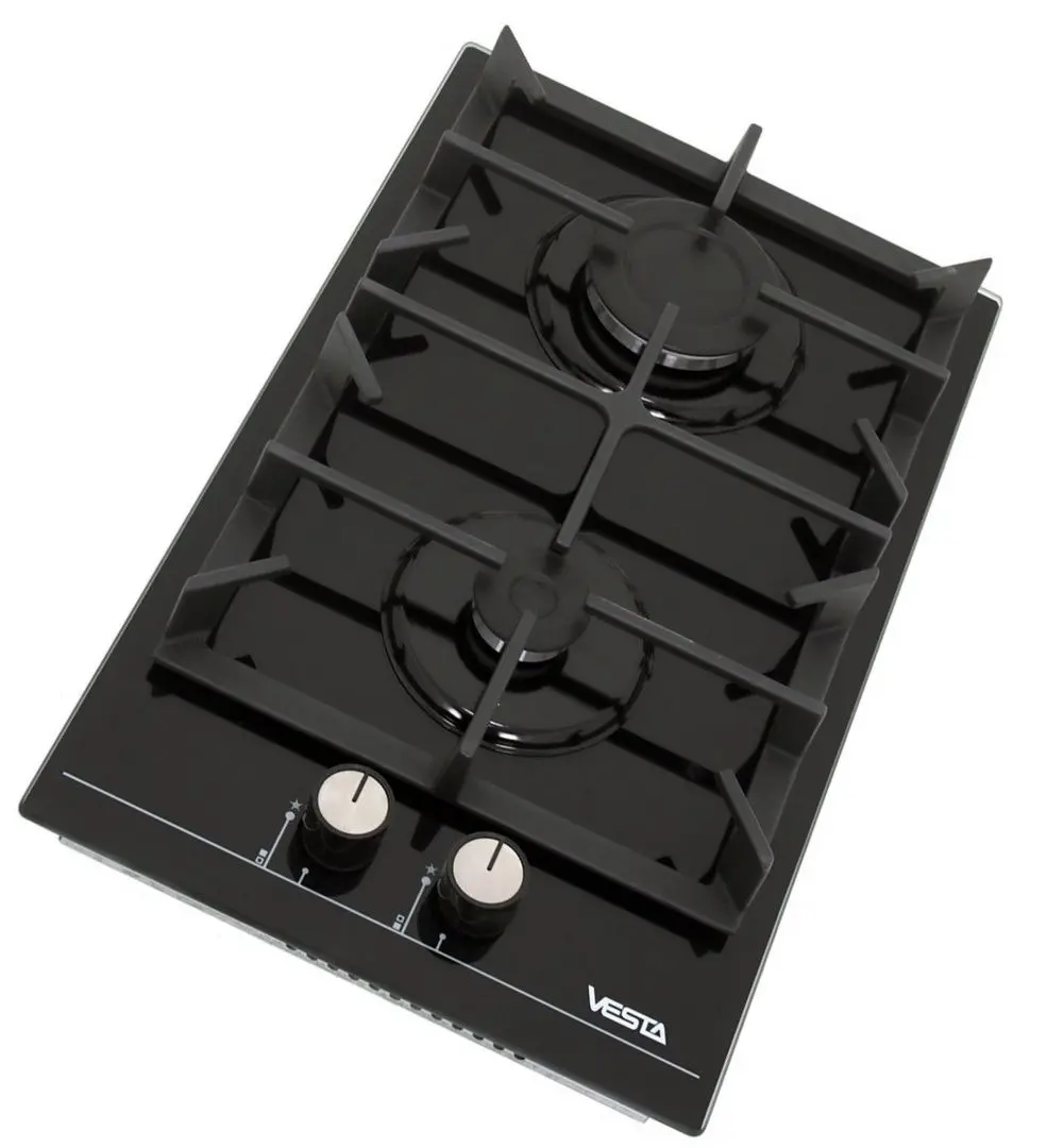 Aragaz incorporabil Vesta BHF3060ICG/BL (Black)