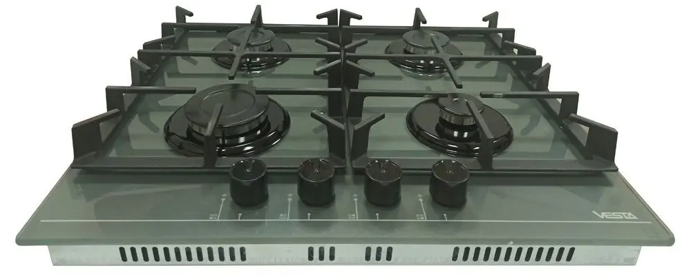 Встраиваемая газовая варочная панель Vesta BHF6060ICG/GR (Grey) - 4