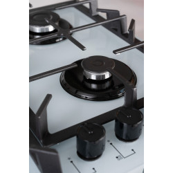 Plita incorporabila pe gaz Vesta BHF6060IСG/WH (White) Thumb