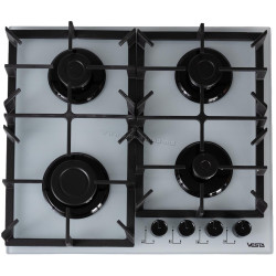 Plita incorporabila pe gaz Vesta BHF6060IСG/WH (White)