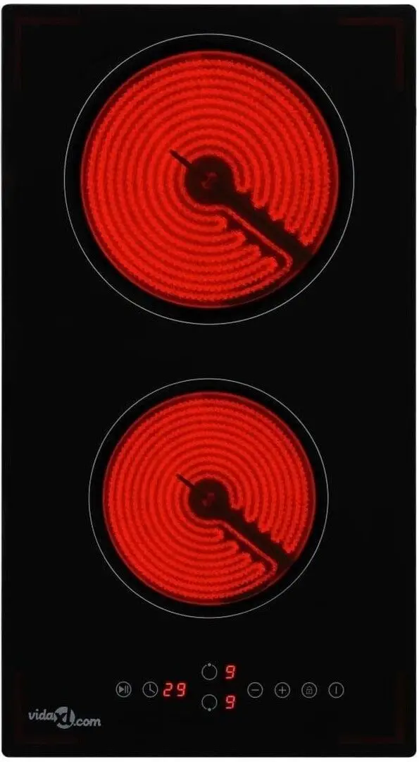 Plita electrica incorporabila VidaXL 50783 (Black)