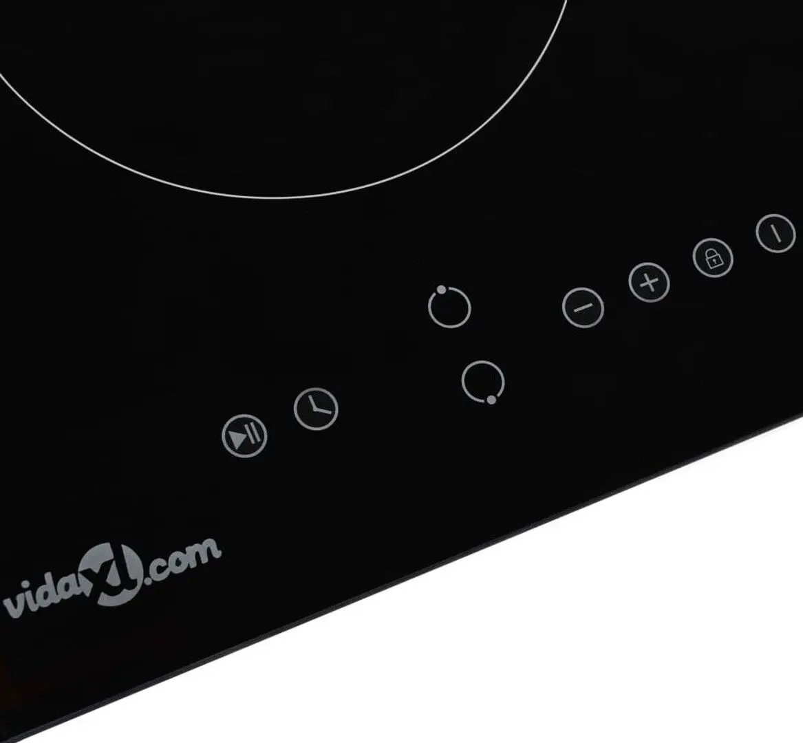Plita electrica incorporabila VidaXL 50783 (Black)