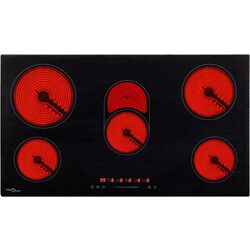 Plita electrica incorporabila VidaXL 51440 (Black) Thumb