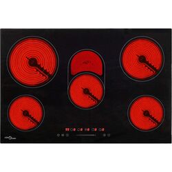 Plita electrica incorporabila VidaXL 51441 (Black) Thumb