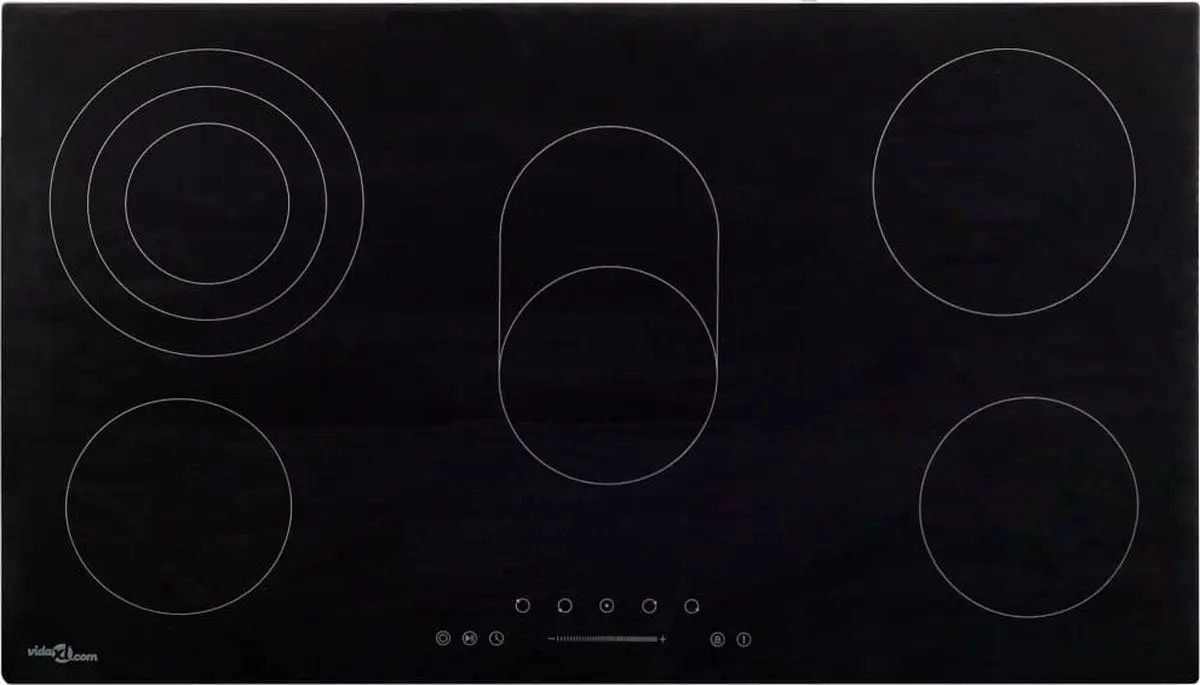 Plita electrica incorporabila VidaXL 51441 (Black)