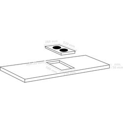 Plita incorporabila cu inductie VidaXL 51438 (Black) Thumb
