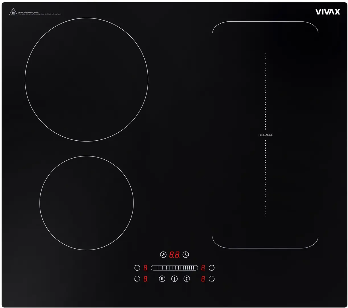 Plita incorporabila cu inductie Vivax BH-04MFZIN (Black)