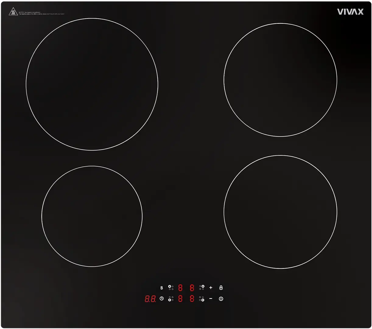 Plita incorporabila cu inductie Vivax BH-04MIN (Black)