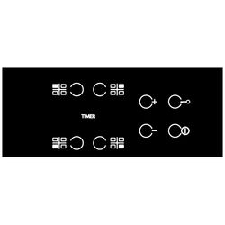 Plita electrica incorporabila Whirlpool AKT8090/NE (Black) Thumb