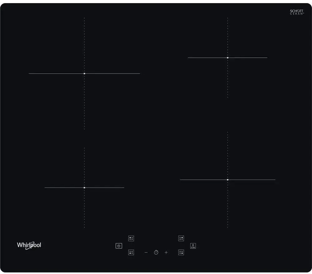 Plita incorporabila cu inductie Whirlpool WSS4060BF (Black)
