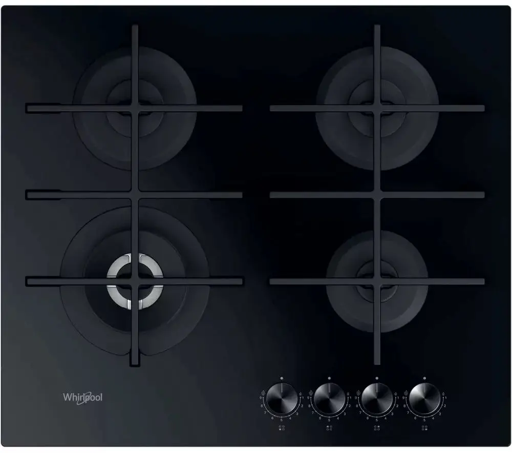 Plita de gaz incorporabila Whirlpool GOWL 628/NB (Black)