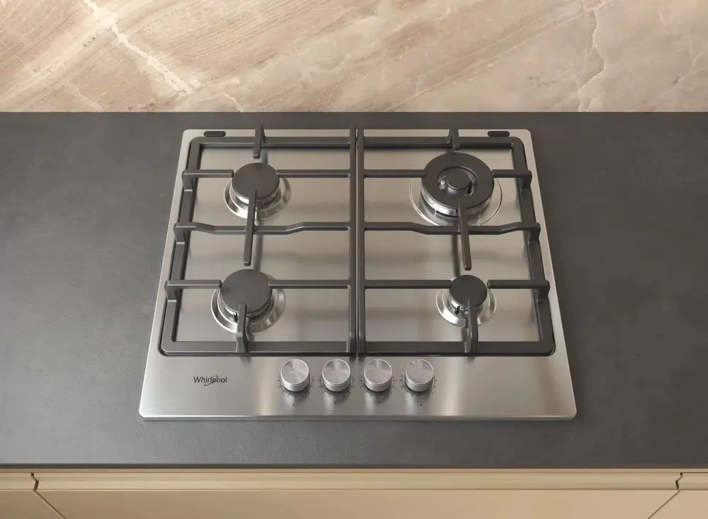 Aragaz incorporabil Whirlpool TKRL 661 IX (Inox)