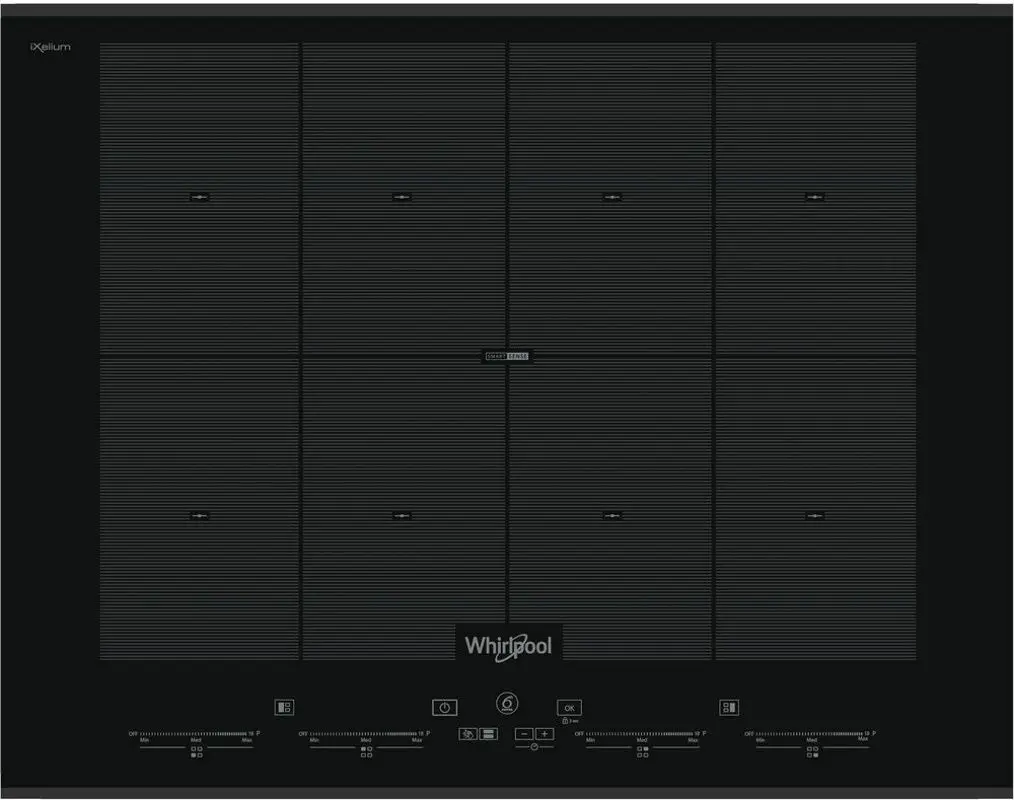 Встраиваемая индукционная варочная панель Whirlpool SMO 658C/BT/IXL (Black)