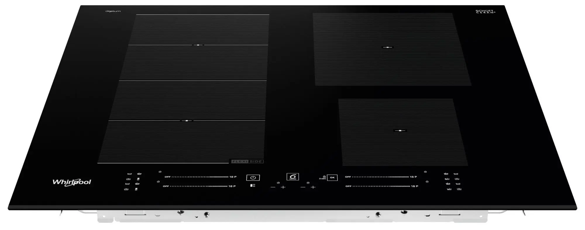 Встраиваемая индукционная варочная панель Whirlpool WF S9365 BF/IXL (Black) - 2