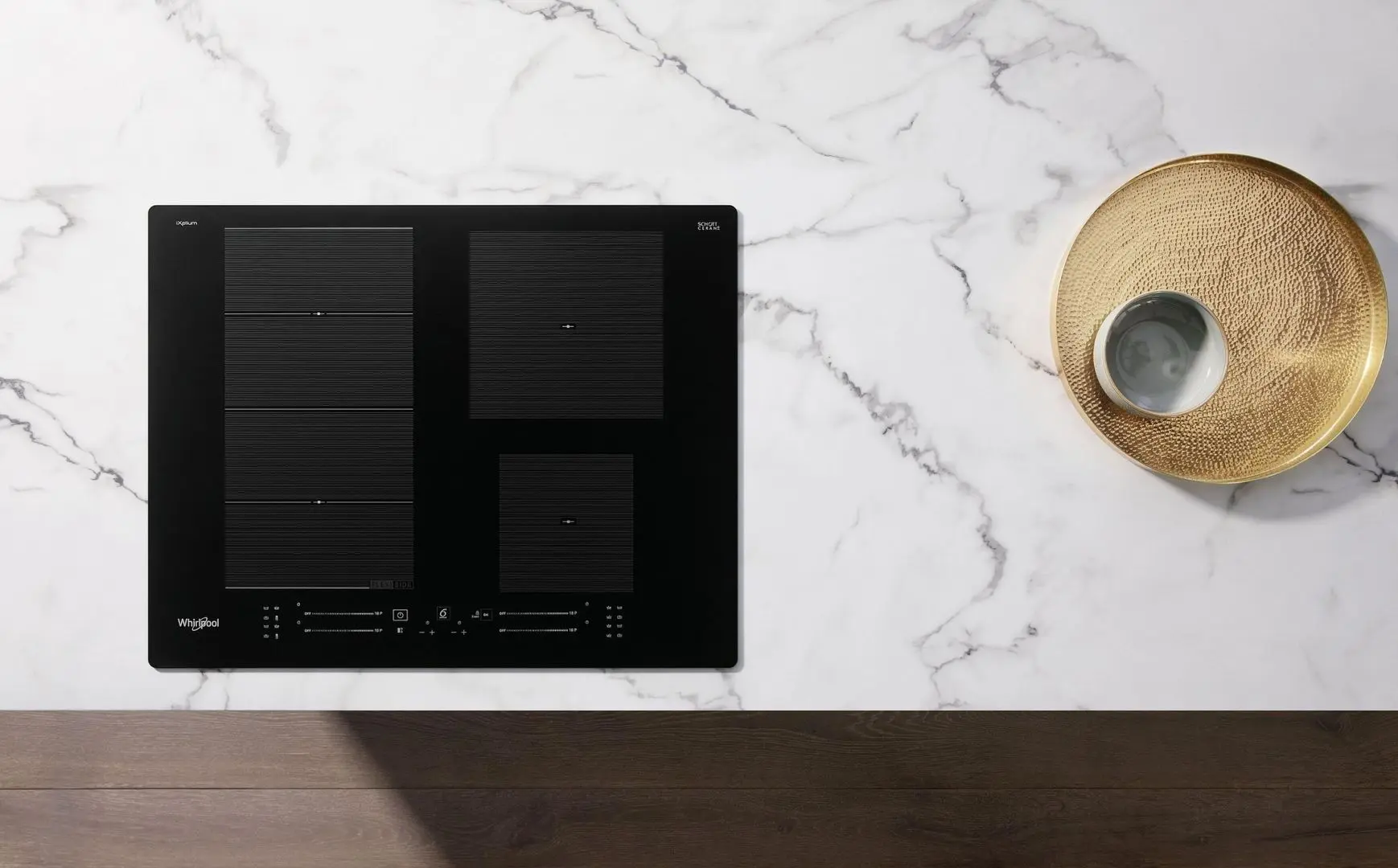 Встраиваемая индукционная варочная панель Whirlpool WF S9365 BF/IXL (Black) - 7