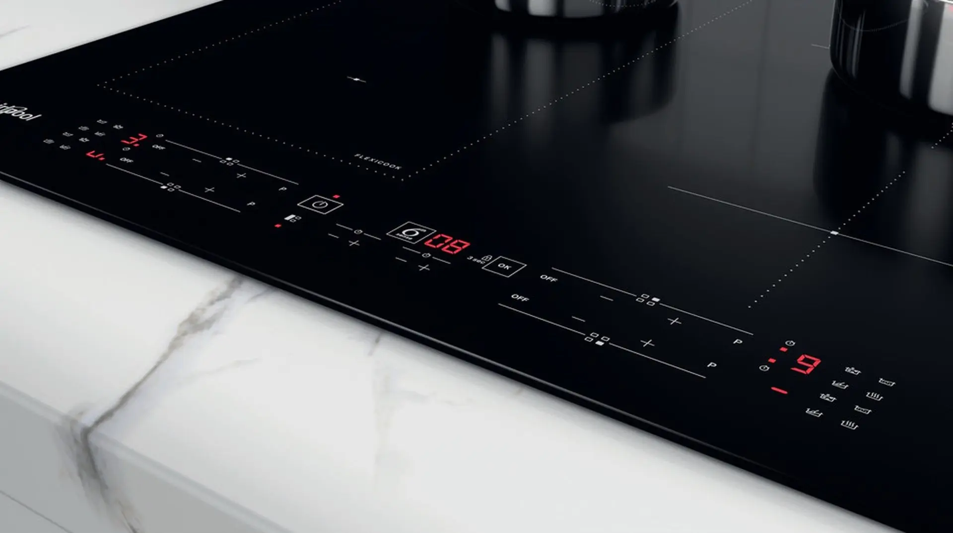 Plita incorporabila cu inductie Whirlpool WL B3360 NE (Black)