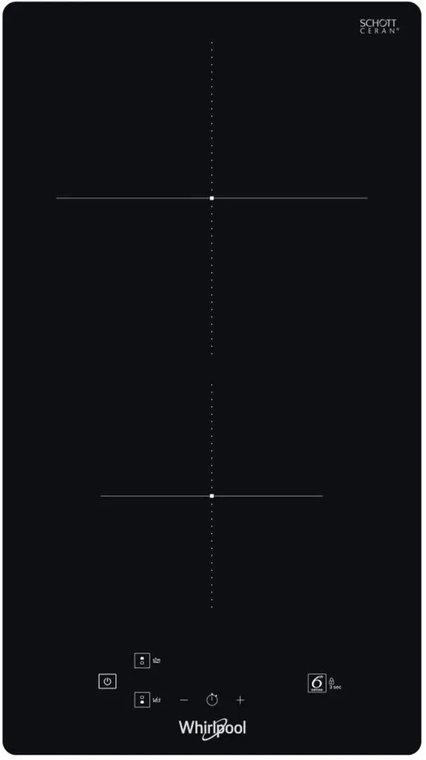 Plita incorporabila cu inductie Whirlpool WS Q0530 NE (Black)