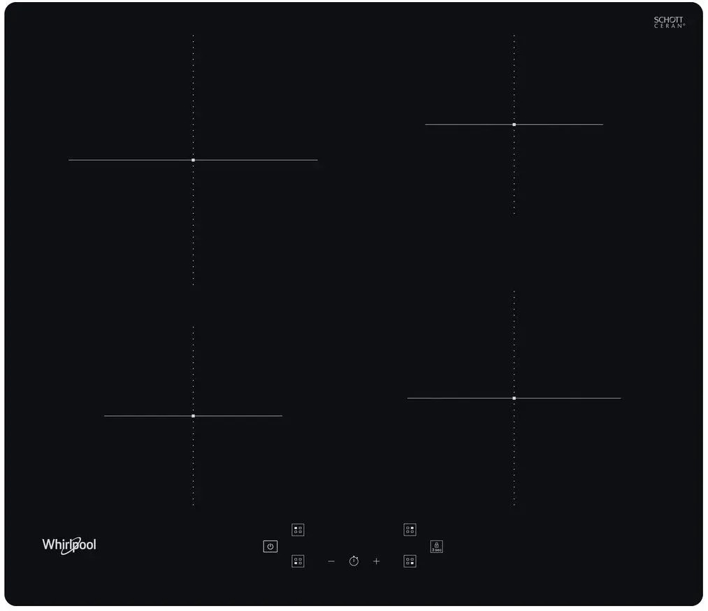 Plita inductiva incorporabila Whirlpool WS Q4860 NE (Black)