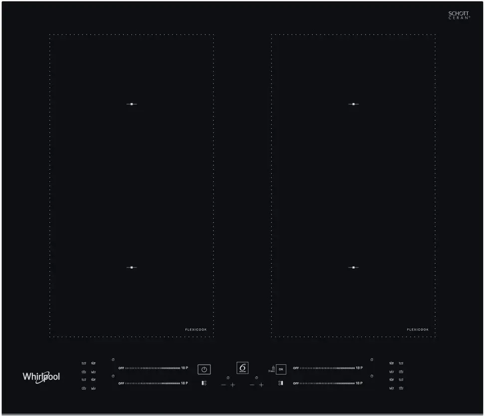 Встраиваемая индукционная варочная панель Whirlpool WL S3160 BF (Black)