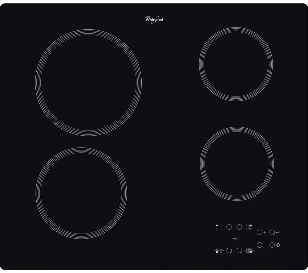 Plita electrica incorporabila Whirlpool AKT 801/NE (Black)