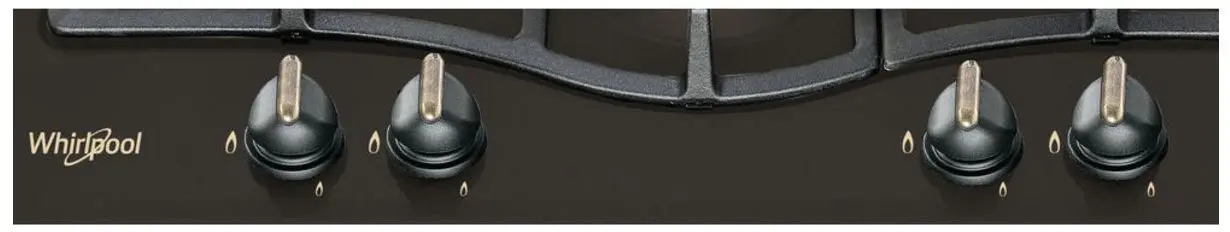 Встраиваемая газовая варочная панель Whirlpool GMT 6422 AN (Black)