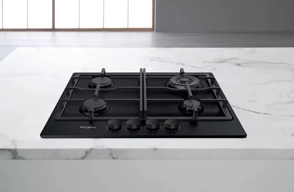 Plita de gaz incorporabila Whirlpool TKRL 661 NB (Black)