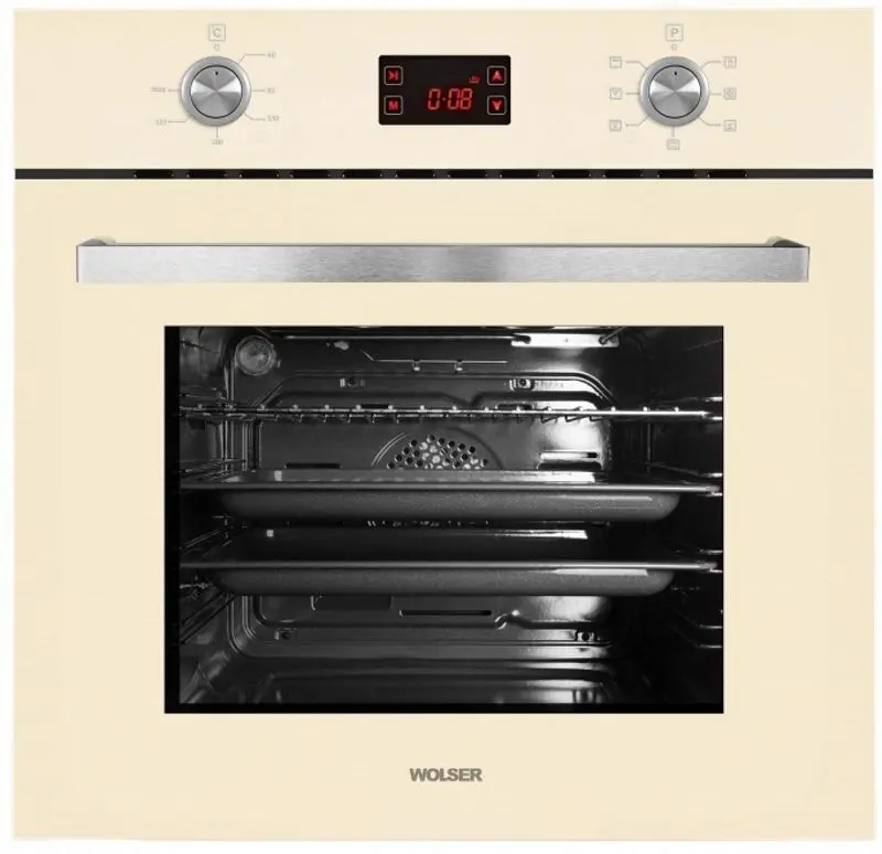 Set electrocasnice incorporabile Wolser WL-6400GBNQ + WL-F67DIV + WL-F60TC (Ivory) - 2