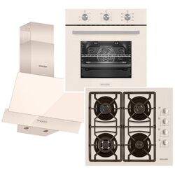 Set electrocasnice incorporabile Wolser WL-122110 + WL-121983 + WL-122112 (Ivory)