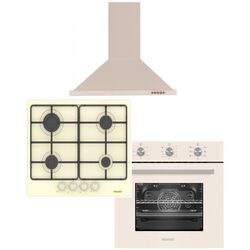 Комплект встраиваемой техники Wolser WL-F6400EN + WL-F67MIV + WL-F601AF (Ivory)