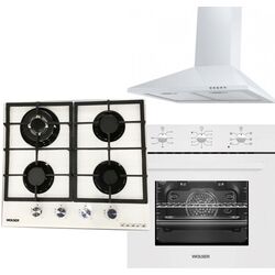 Set electrocasnice incorporabile Wolser WL6400GBN + WLF66MW + WLF601AF (White)