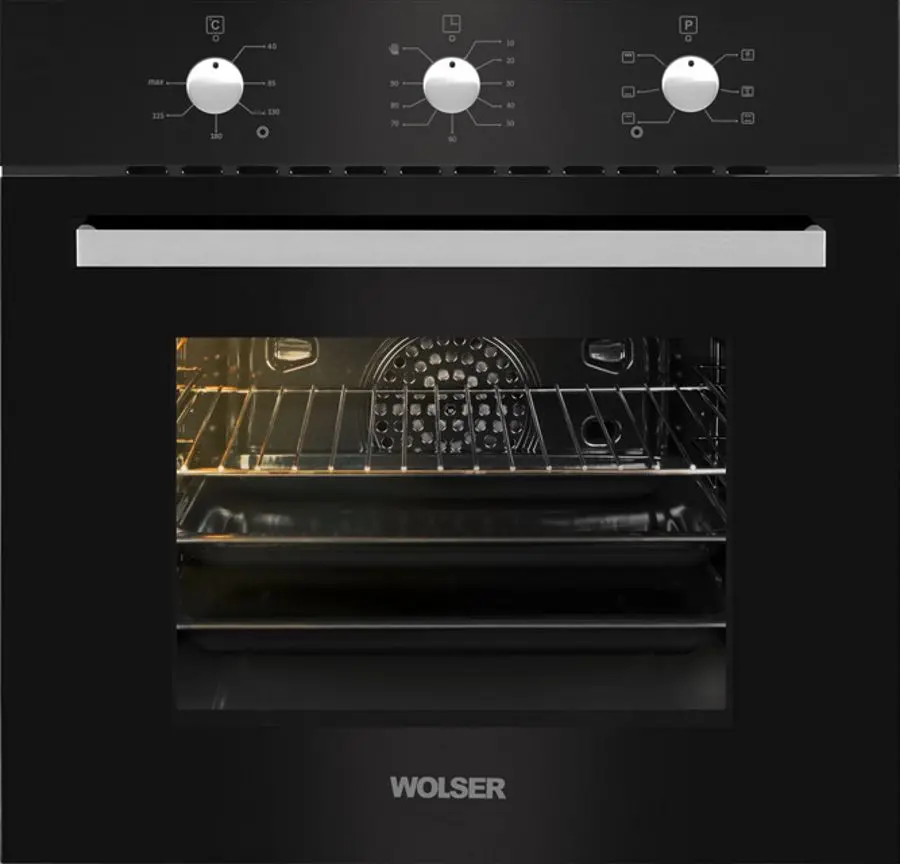 Set electrocasnice incorporabile Wolser WL6400GBNQ + WLF66MSN +WLF60AL (Black) - 3