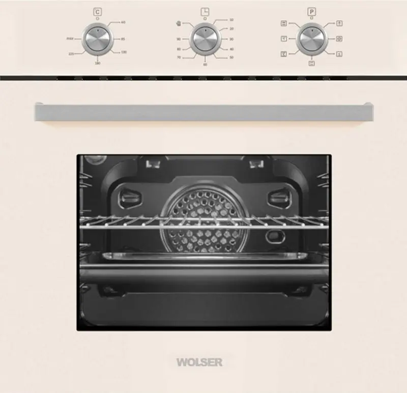 Комплект встраиваемой техники Wolser WL6400GBNQ + WLF67MIV + WL60FGIX (Ivory) - 3