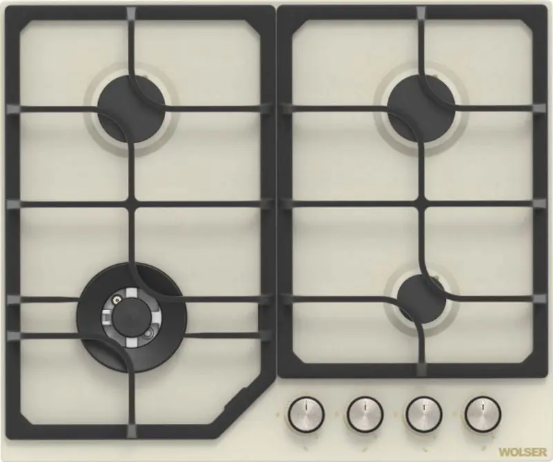 Set electrocasnice incorporabile Wolser WLF6400GBNQ Eco + WLF67MIV + WL60FGIX (Ivory) - 4
