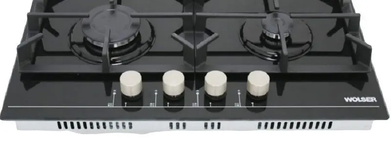 Plita de gaz incorporabila Wolser WL- 64G ECO (Black)