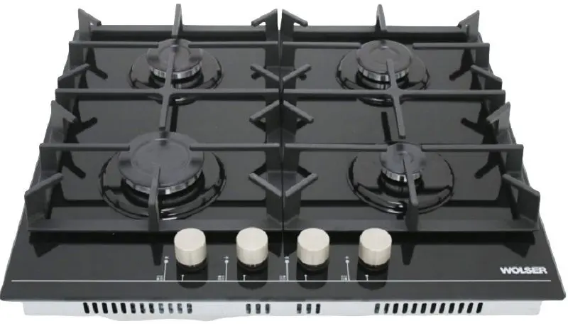 Plita de gaz incorporabila Wolser WL- 64G ECO (Black)