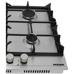 Plita de gaz incorporabila Wolser WL-64G Eco (White Glass) Thumb