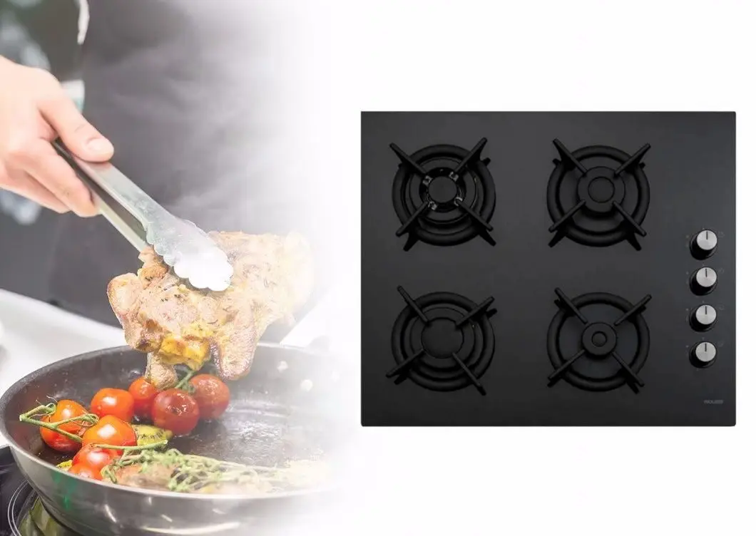 Aragaz incorporabil Wolser WL- BE 6406 GT IC FFD (Black)