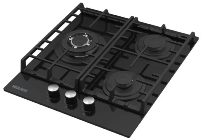 Plita de gaz incorporabila Wolser WL-BRD 6300 GBN (Black)