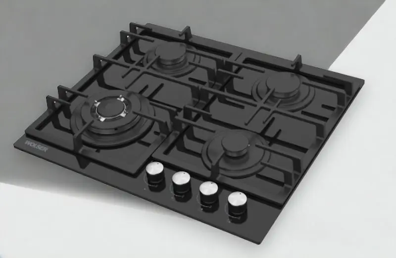 Aragaz incorporabil Wolser WL-BRD 6401 GBN FFD (Black)