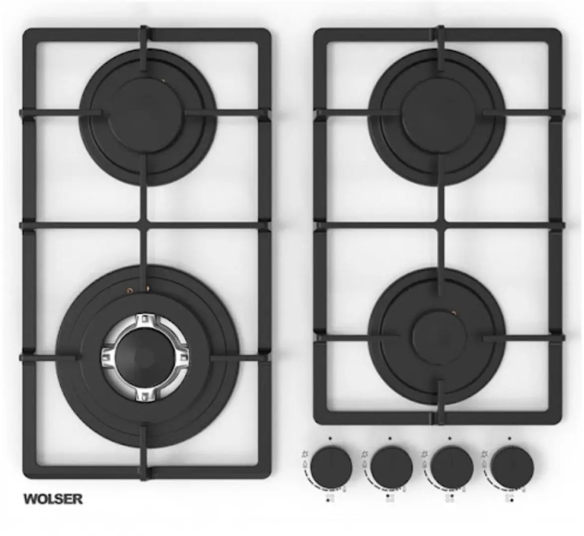 Plita de gaz incorporabila Wolser WL-BRD 6402 FFD (White)