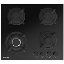 Aragaz incorporabil Wolser WL-BRD 6404 BL GL Turbo FFD (Black)