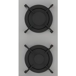 Aragaz incorporabil Wolser WL-BRD 6405 GR GL Turbo FFD (Grey) Thumb