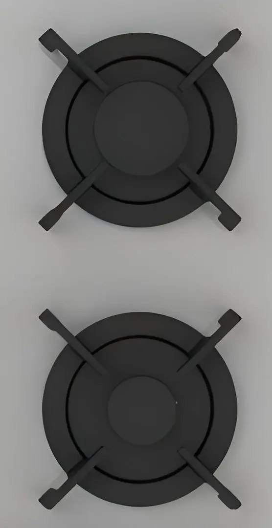 Aragaz incorporabil Wolser WL-BRD 6405 GR GL Turbo FFD (Grey)