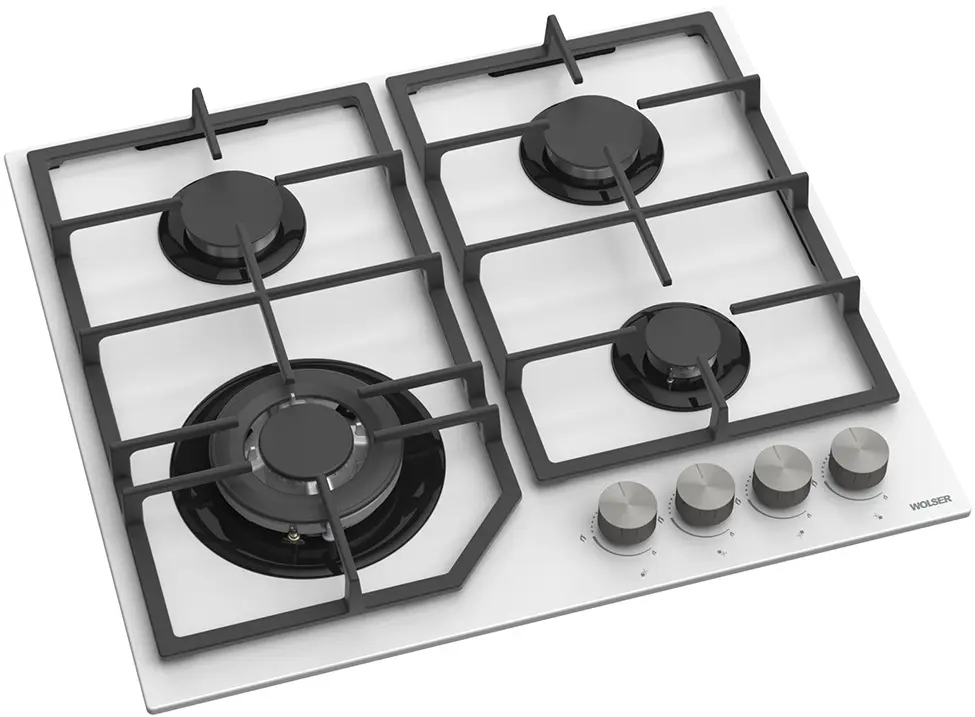 Plita de gaz incorporabila Wolser WL- F 6406 GL FFD (White)